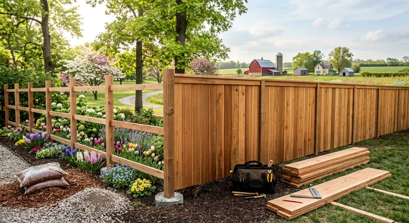 Redwood and Cedar Fences in San Jose, CA